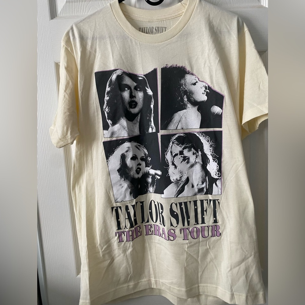 Taylor Swift The Eras Tour Speak Now Cream T-Shirt